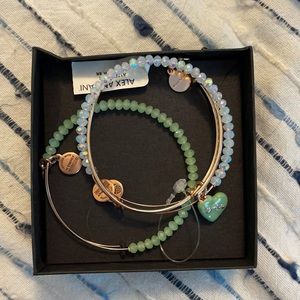 Alex and Ani Bracelet Set